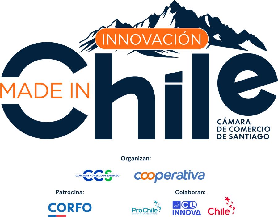 Sello Innovación Made in Chile otorgado a InnovaKids LATAM. Organizan la Cámara de Comercio de Santiago y Cooperativa; patrocina CORFO; colaboran ProChile, Chile Innova y Marca Chile.